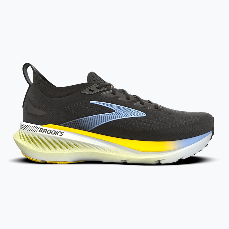 Vyriški bėgimo batai Brooks Glycerin GTS 23 black/cyber yellow/nightlife 2