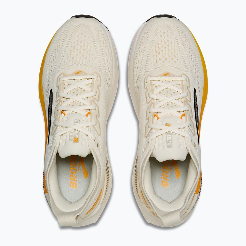 Vyriški bėgimo batai Brooks Glycerin GTS 23 arctic wolf/angora/orange 5