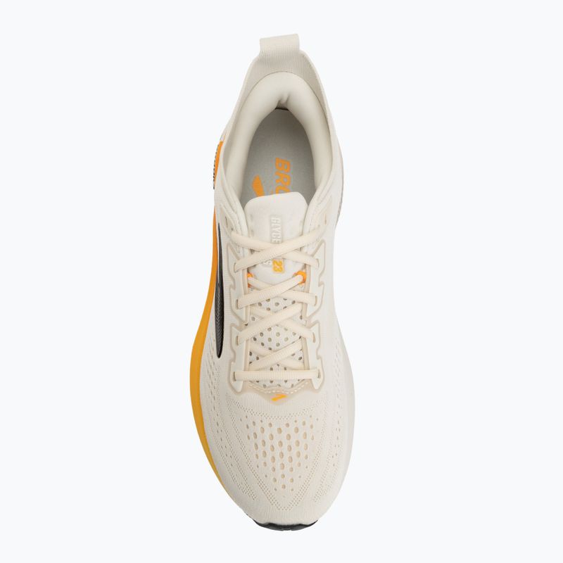 Vyriški bėgimo batai Brooks Glycerin GTS 23 arctic wolf/angora/orange 5
