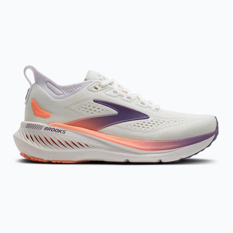 Moteriški bėgimo batai Brooks Glycerin GTS 23 white/mulled grape/clear 2