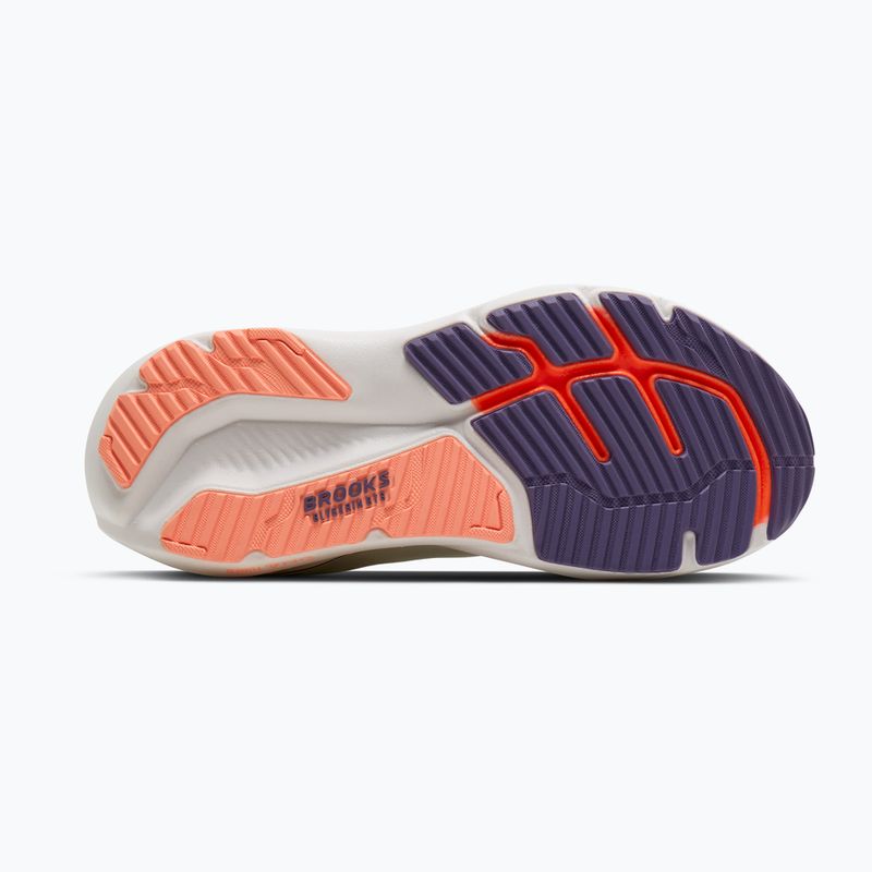 Moteriški bėgimo batai Brooks Glycerin GTS 23 white/mulled grape/clear 4