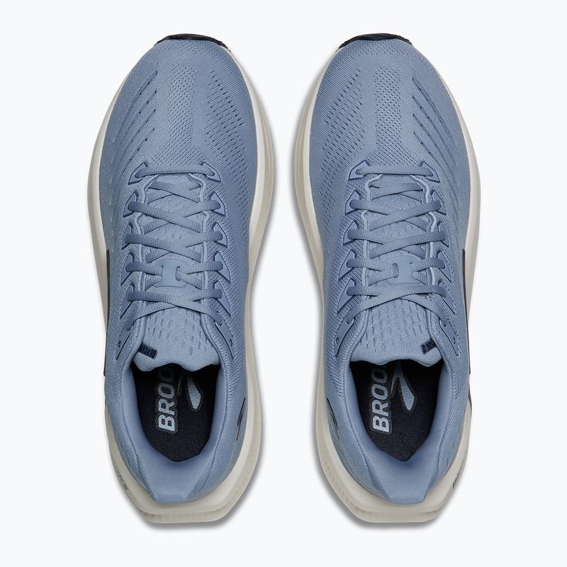 Vyriški bėgimo batai Brooks Glycerin Max 2 rain washed/navy blazer/clear 5