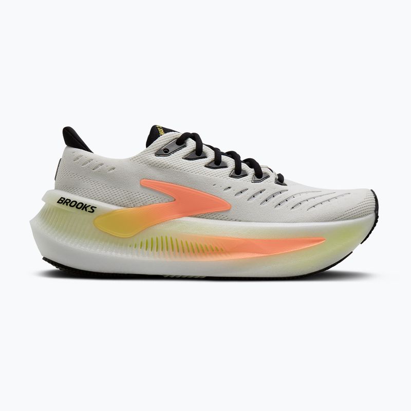 Moteriški bėgimo batai Brooks Glycerin Max 2 white/cyber yellow/nightlife 2