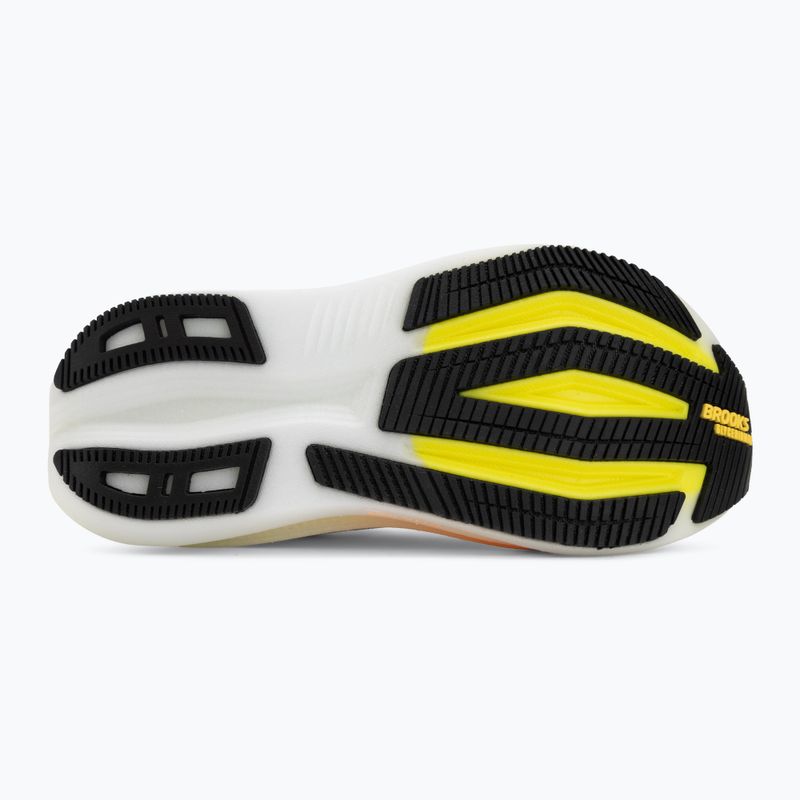 Moteriški bėgimo batai Brooks Glycerin Max 2 white/cyber yellow/nightlife 4