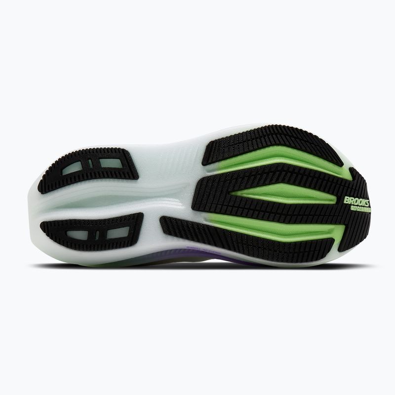 Moteriški bėgimo batai Brooks Glycerin Max 2 bluewash/purple hebe/green 4