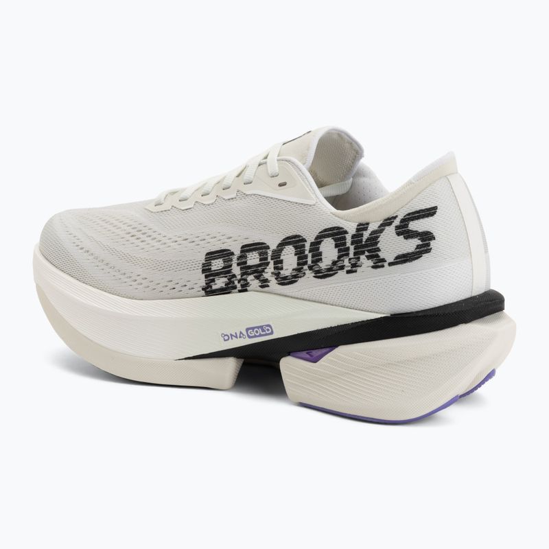 Vyriški bėgimo batai Brooks Hyperion Max 4 grey/black/purple hebe 3
