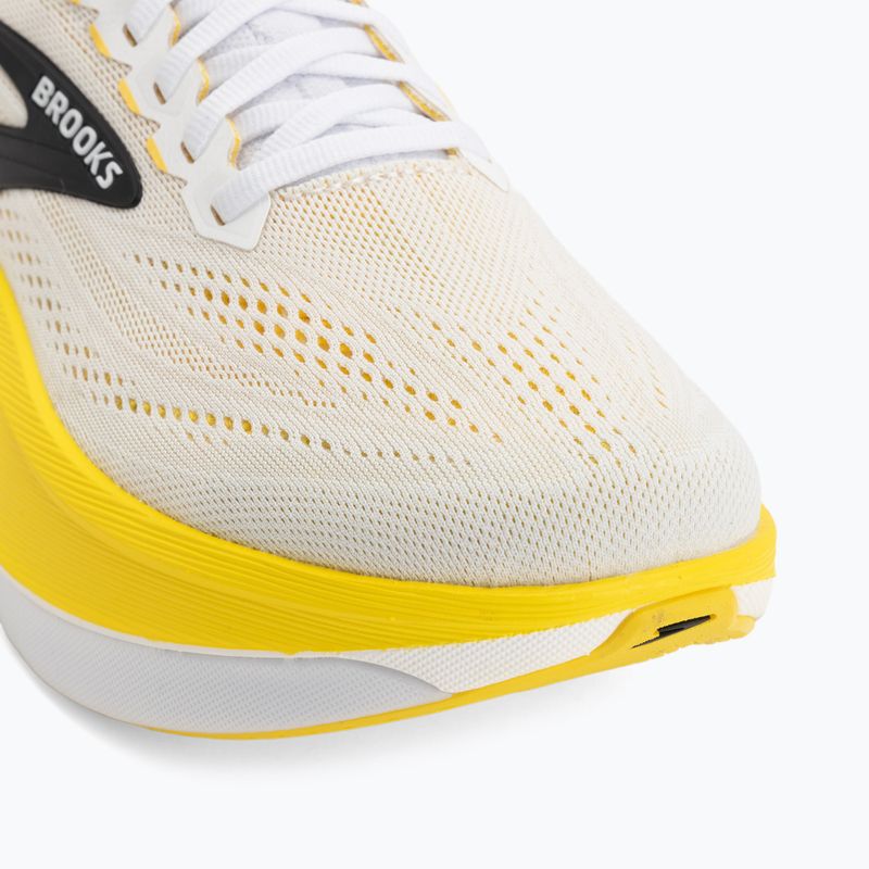 Vyriški bėgimo batai Brooks Hyperion Max 4 white/cyber yellow/black 7