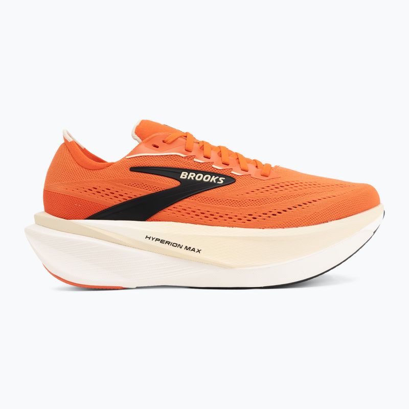 Vyriški bėgimo batai Brooks Hyperion Max 4 tigerlily/wood ash/black 2