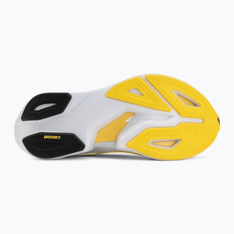Moteriški bėgimo batai Brooks Hyperion Max 4 white/cyber yellow/black 4