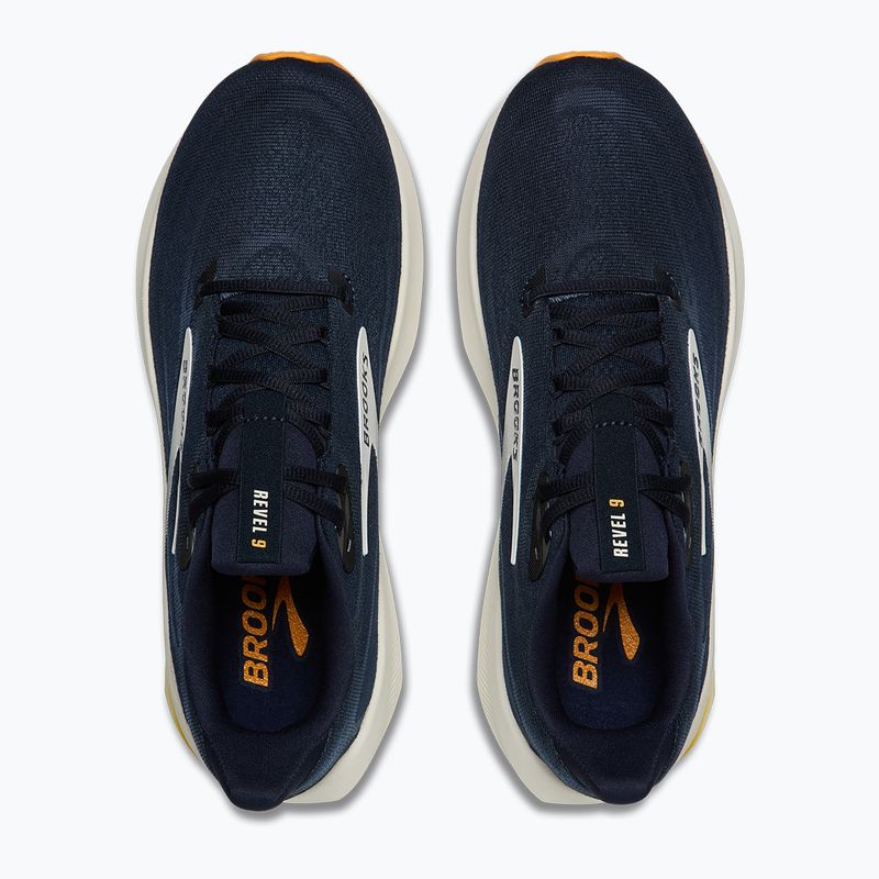 Vyriški bėgimo batai Brooks Revel 9 navy/navy/orange 5