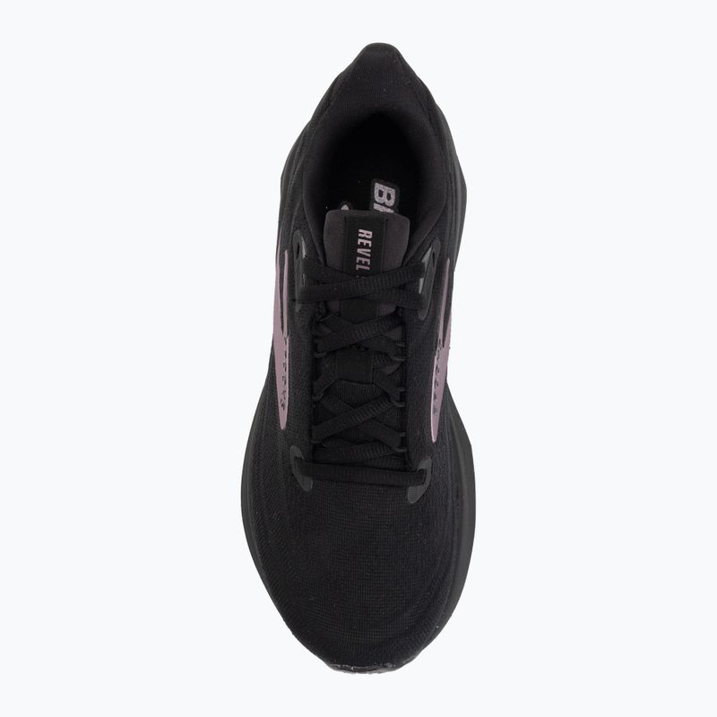 Moteriški bėgimo batai Brooks Revel 9 black/black/rose gold 5