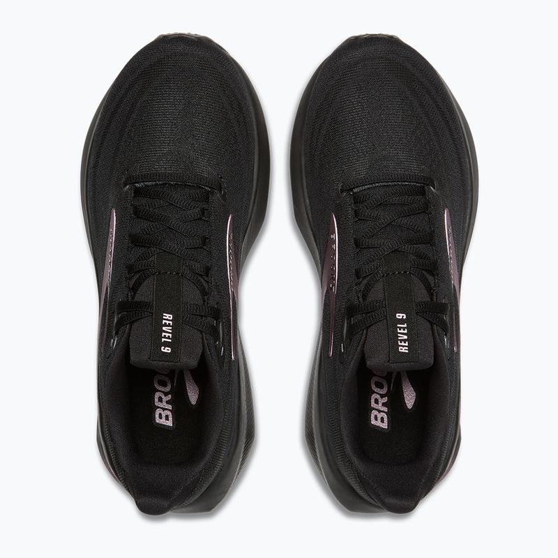 Moteriški bėgimo batai Brooks Revel 9 black/black/rose gold 5