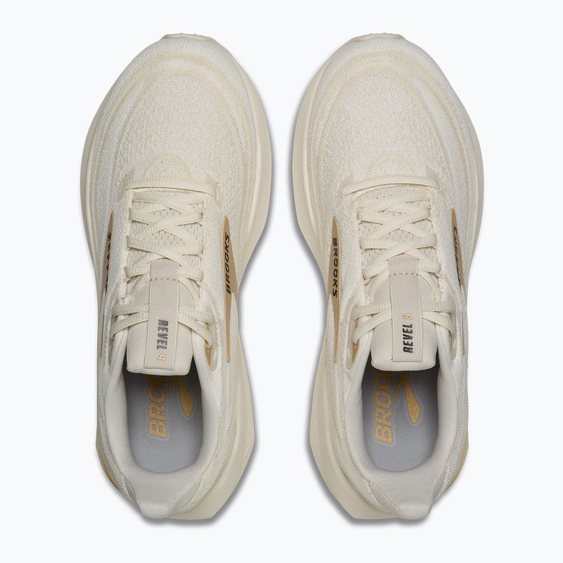 Moteriški bėgimo batai Brooks Revel 9 arctic wolf/coconut/black 5
