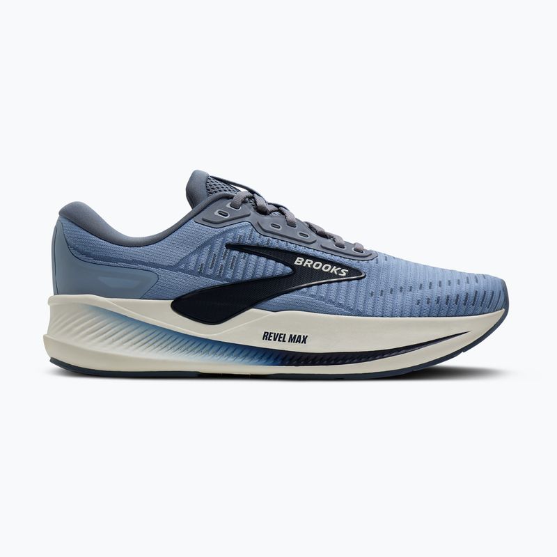 Vyriški bėgimo batai Brooks Revel Max rain washed/grey/navy 2