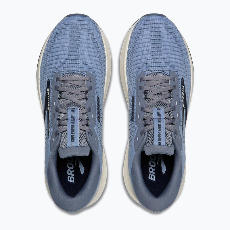 Vyriški bėgimo batai Brooks Revel Max rain washed/grey/navy 5