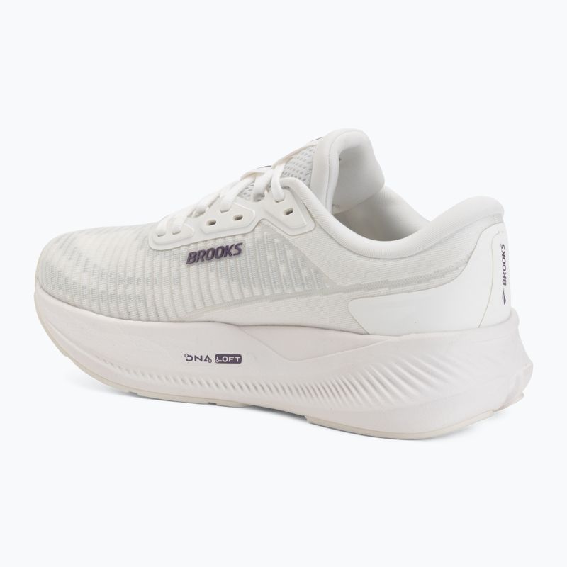 Moteriški bėgimo batai Brooks Revel Max brightwhite/mulledgrape/peach 3