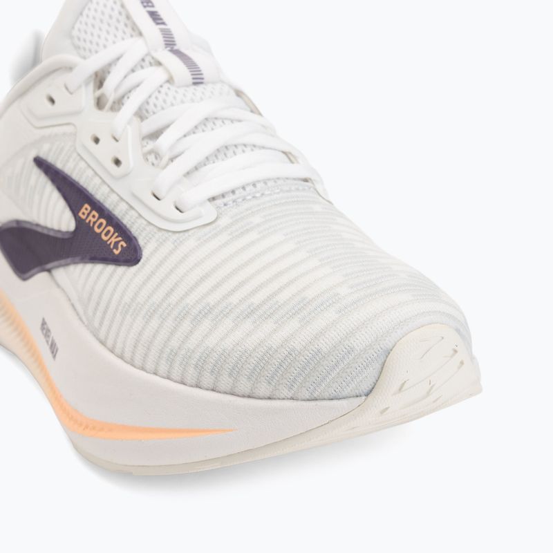 Moteriški bėgimo batai Brooks Revel Max brightwhite/mulledgrape/peach 7