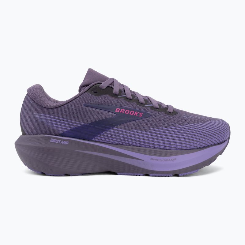Moteriški bėgimo batai Brooks Ghost Amp purple/purple/fuchsia 2