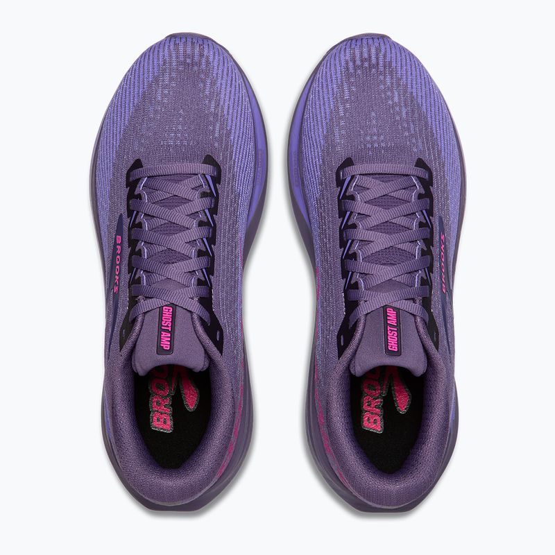 Moteriški bėgimo batai Brooks Ghost Amp purple/purple/fuchsia 5
