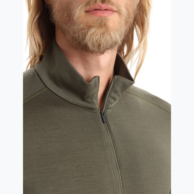 Termoaktyvūs vyriški marškinėliai ilgomis rankovėmis icebreaker 260 Tech LS Half Zip 4