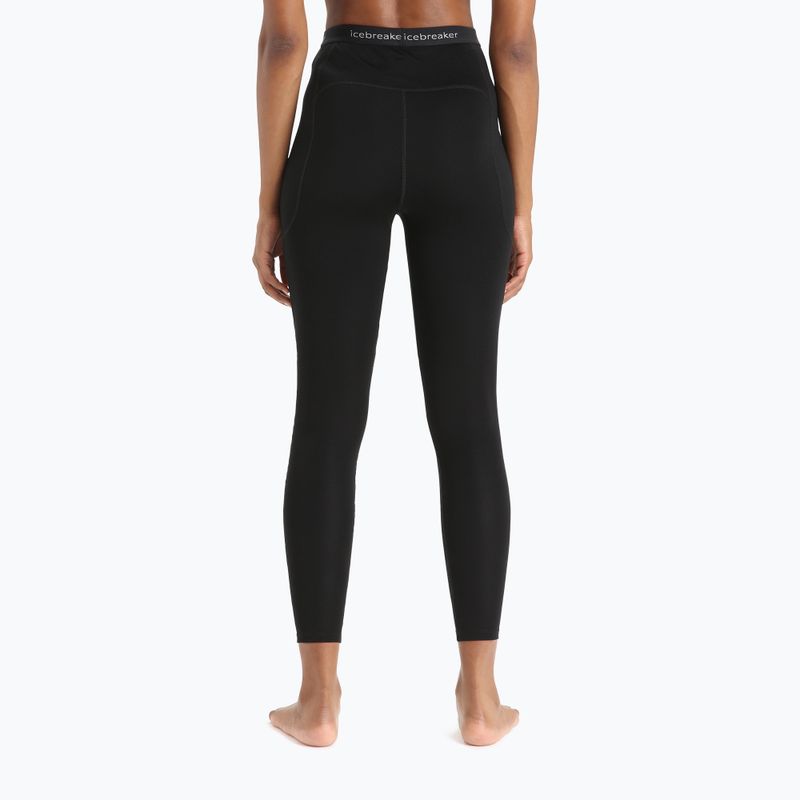 Moteriškos termo kelnės icebreaker Merino black 2