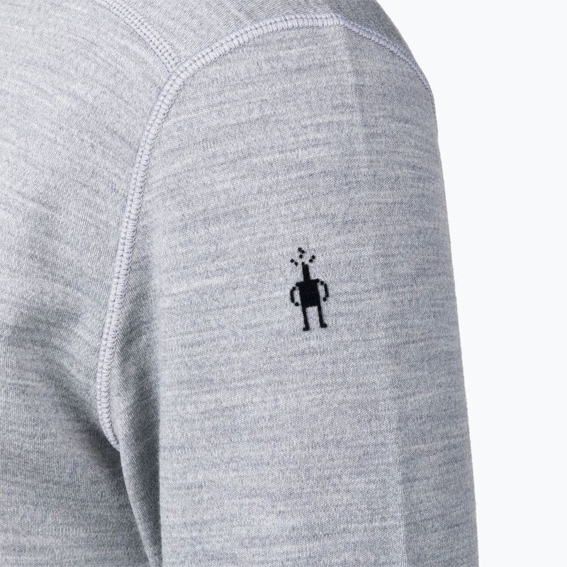 Vyriški termoaktyvūs marškinėliai Smartwool Merino 250 Baselayer Crew Boxed šviesiai pilkos melanžinės spalvos 4