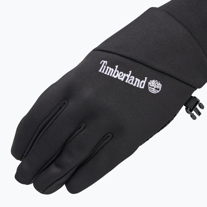 Vyriškos pirštinės Timberland Stretch Colorblock Softshell Fleece black 4