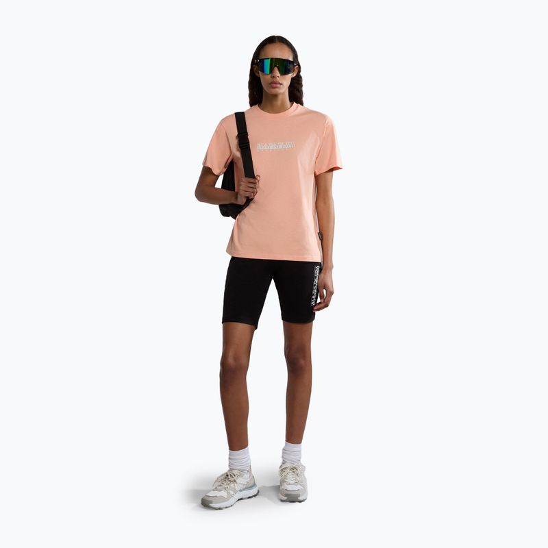 Moteriški marškinėliai Napapijri S-Box pink salmon 2