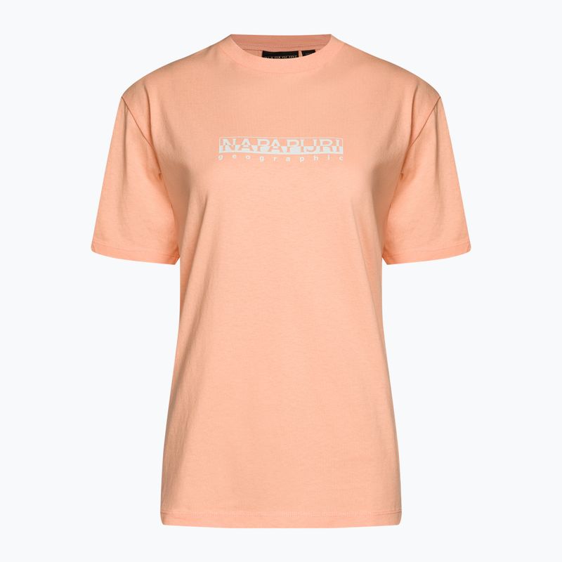 Moteriški marškinėliai Napapijri S-Box pink salmon 5