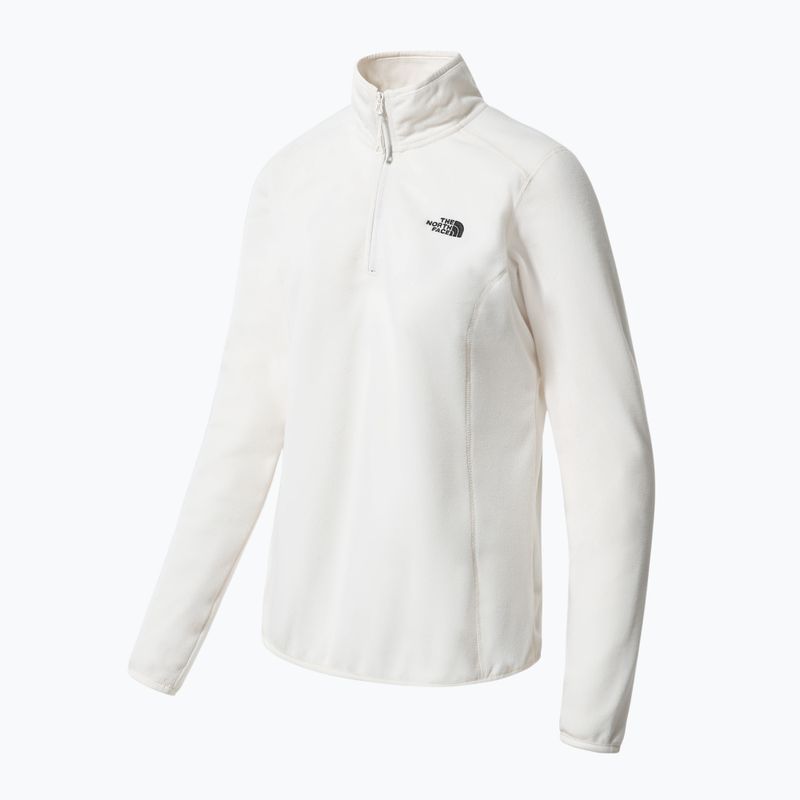 Moteriški vilnoniai džemperiai The North Face 100 Glacier 1/4 Zip white NF0A5IHNN3N1