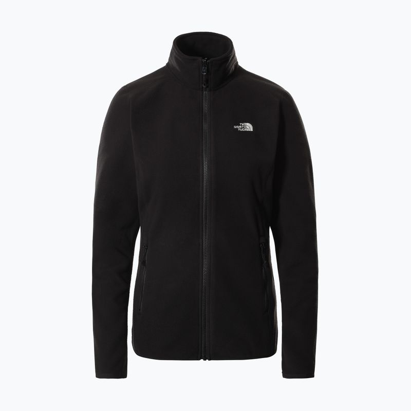 Moteriški vilnoniai džemperiai The North Face 100 Glacier FZ black NF0A5IHOJK31