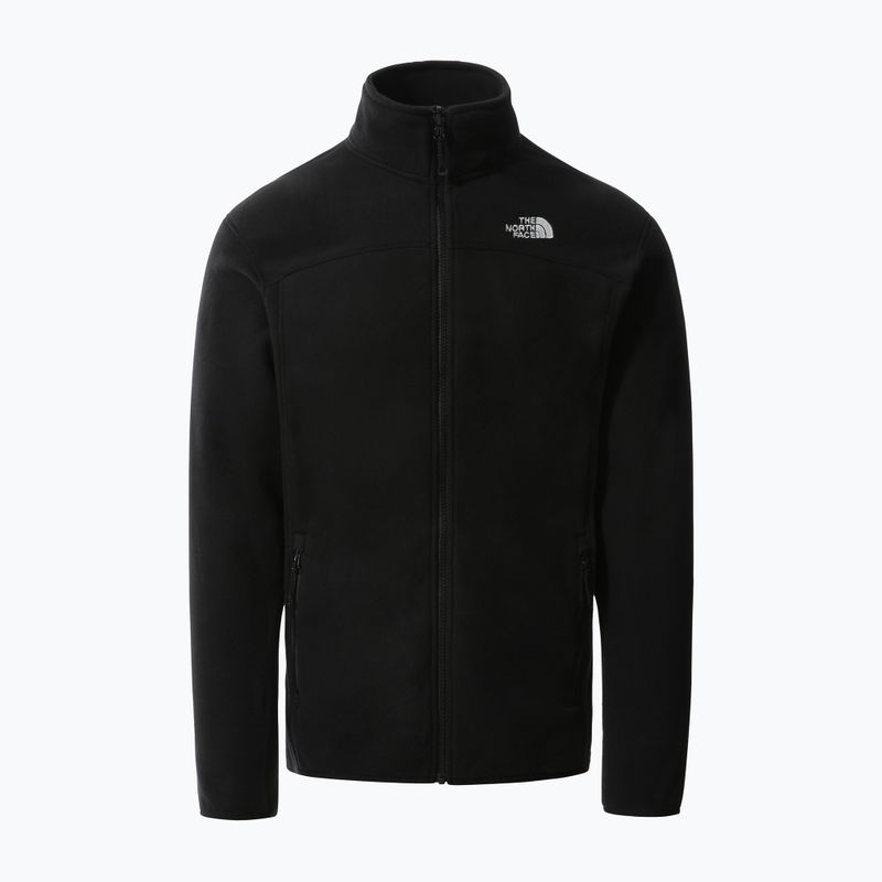 Vyriški vilnoniai džemperiai The North Face 100 Glacier FZ black NF0A5IHQJK31