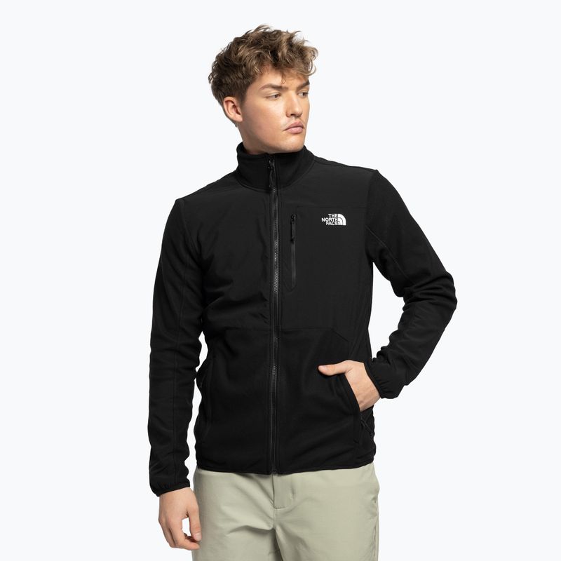 Vyriški vilnoniai džemperiai The North Face Glacier Pro FZ black NF0A5IHSKX71