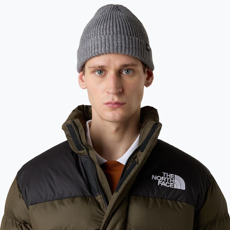 Žieminė kepurė The North Face Fisherman medium grey heather 3
