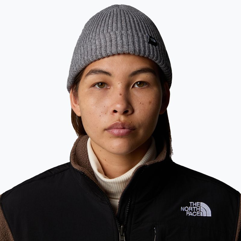 Žieminė kepurė The North Face Fisherman medium grey heather 4