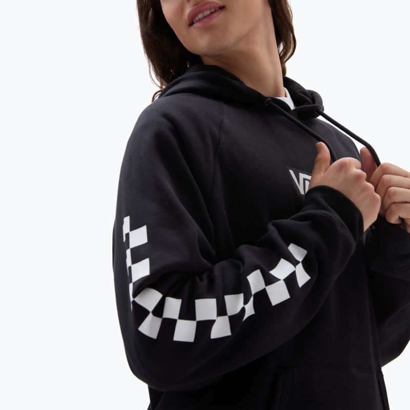 Vyriškas džemperis Vans Mn Versa Standard Hoodie black/checkerboard 5