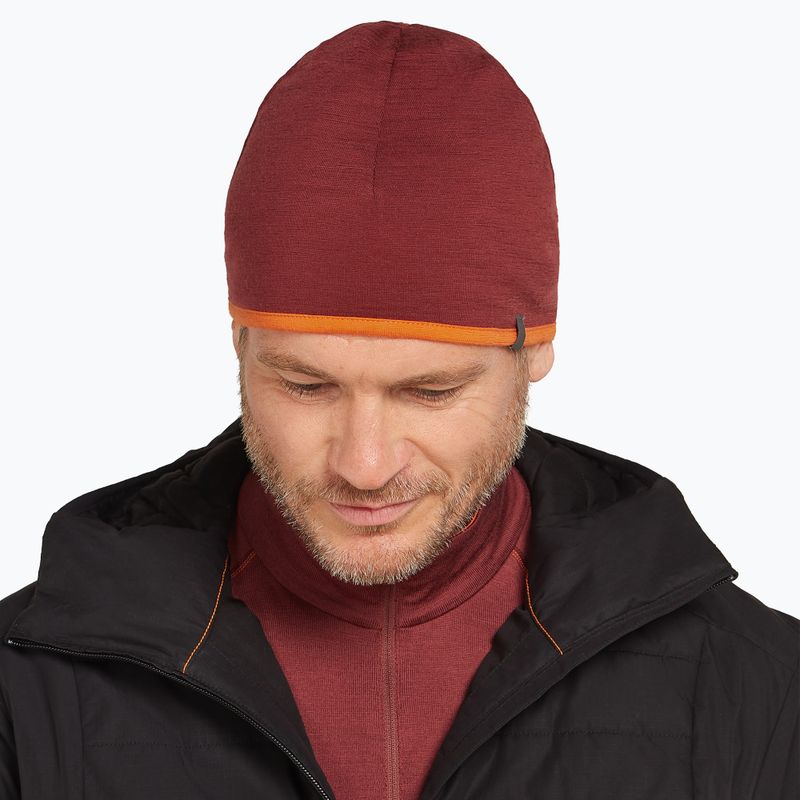 Žieminė kepurė icebreaker Pocket Hat port/blaze 2