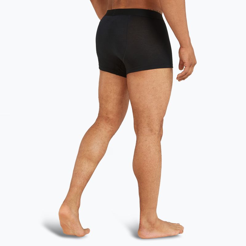 Vyriškos termoaktyvios trumpikės icebreaker Merino 125 Cool-Lite Anatomica Trunks black 4