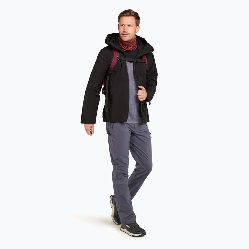 Vyriški žygio marškinėliai ilgomis rankovėmis icebreaker Merino 125 Cool-Lite Sphere LS Tee Colour Block graphite 6