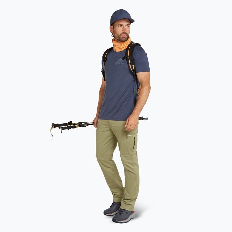Vyriški žygio marškinėliai icebreaker Merino 150 Tech Lite Back Pack graphite 5