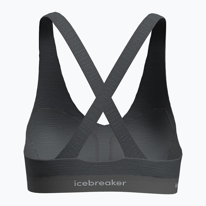 Termoaktyvi liemenėlė icebreaker Merino 125 Cool-Lite Sprite Racerback gritstone heather 2