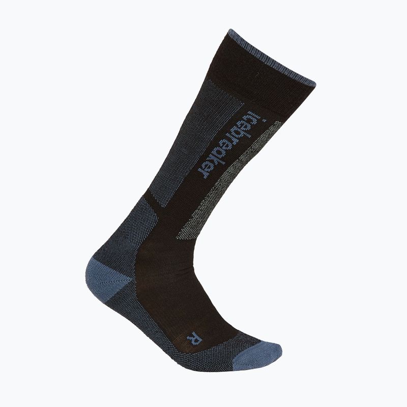 Slidinėjimo kojinės moterims Icebreaker Merino Ski+ Light OTC black/dawn/graphite
