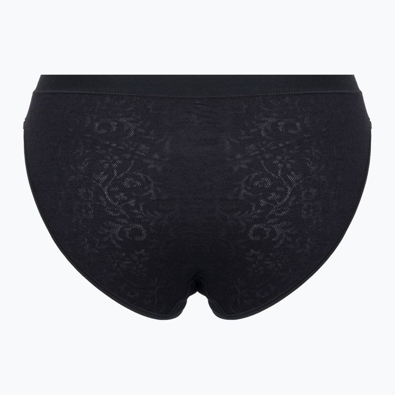 Moteriškos termo kelnaitės Smartwool Merino Lace Bikini Boxed black SW016618001 2
