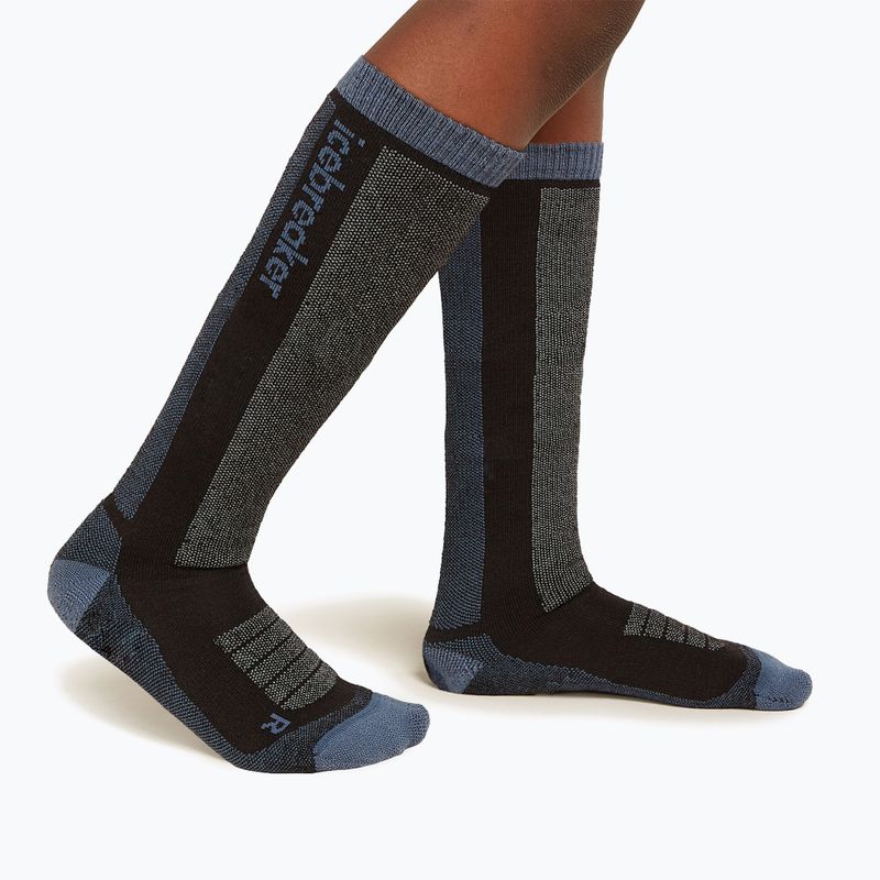Vaikiškos kojinės icebreaker Merino Blend Ski+ Medium OTC black/dawn/graphite 2