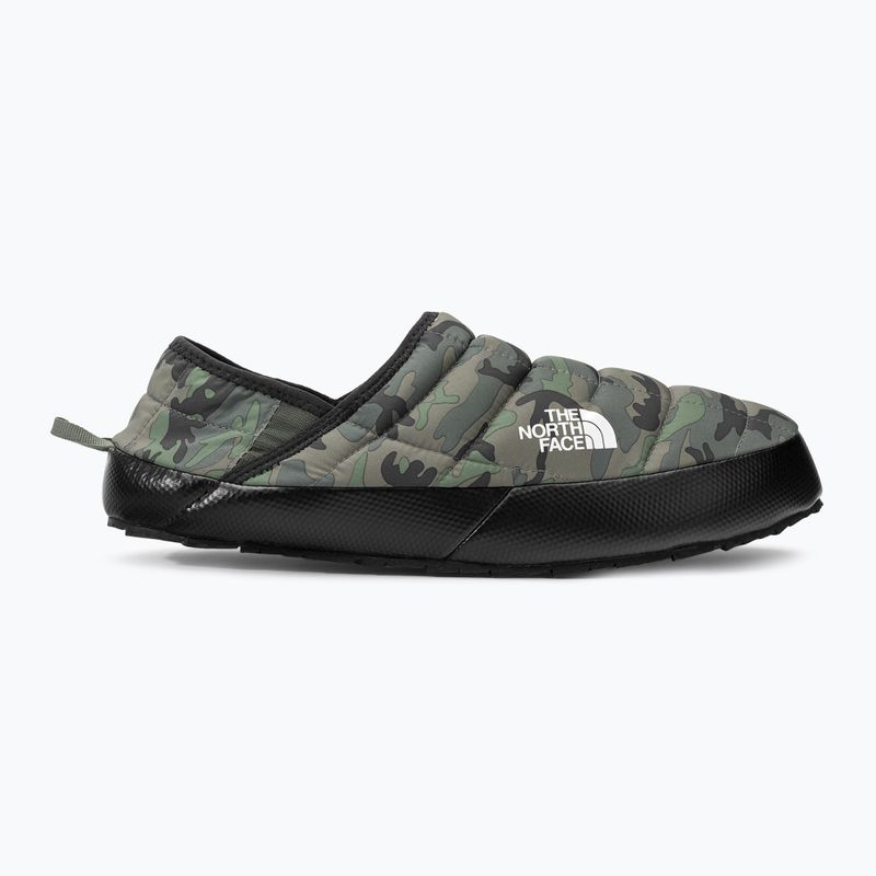 Vyriškos žieminės šlepetės The North Face Thermoball Traction Mule V green-black NF0A3UZN33U1 2