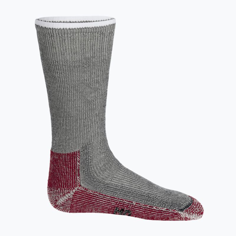 Smartwool Classic Mountaineer Maximum Cushion Crew pilkai raudonos trekingo kojinės SW013300003 2