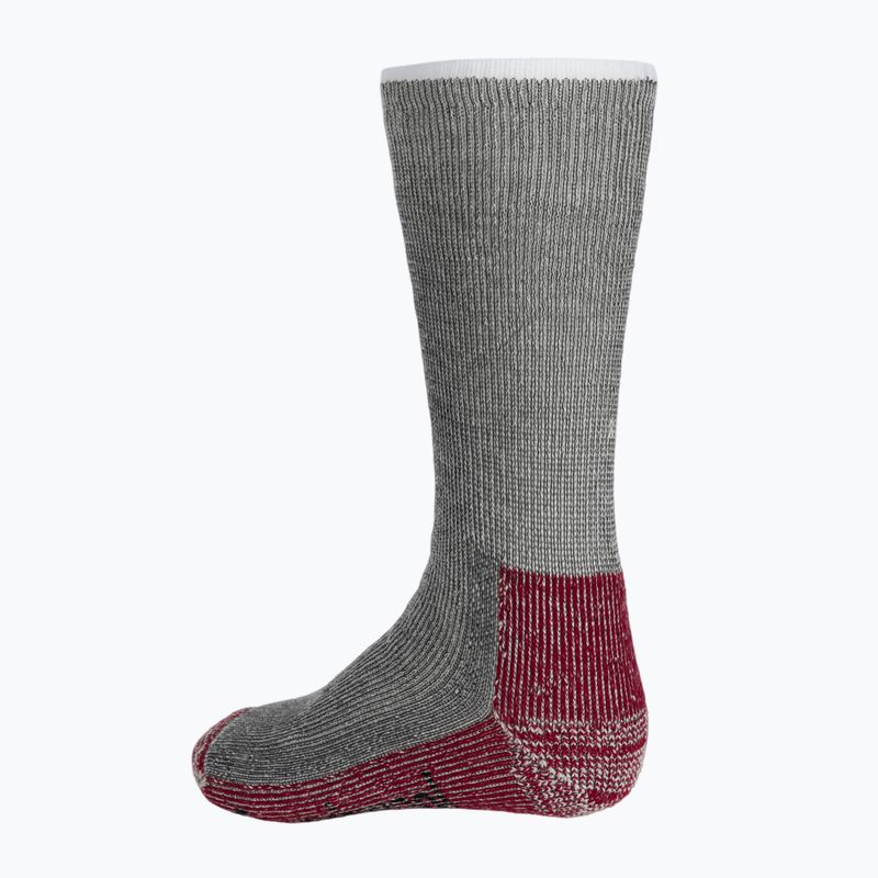 Smartwool Classic Mountaineer Maximum Cushion Crew pilkai raudonos trekingo kojinės SW013300003 3
