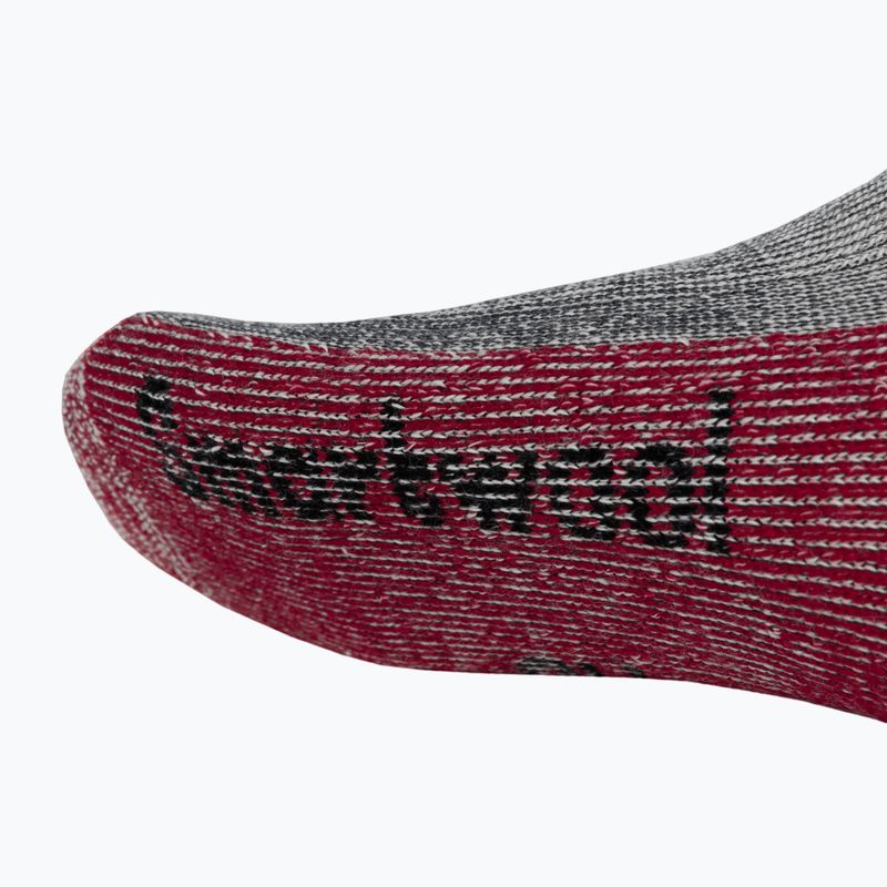 Smartwool Classic Mountaineer Maximum Cushion Crew pilkai raudonos trekingo kojinės SW013300003 5