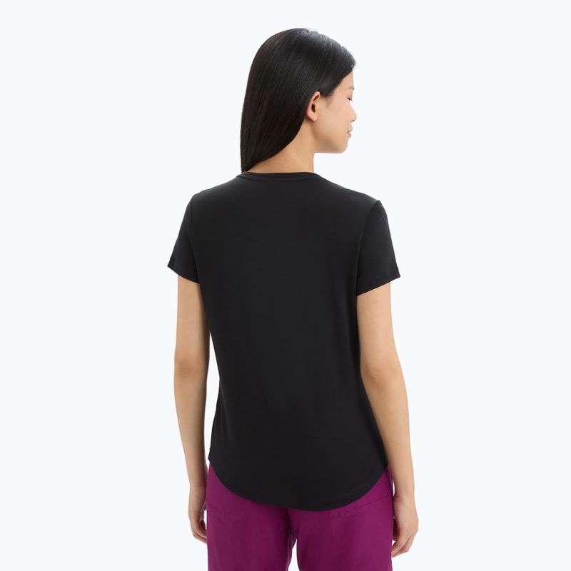 Icebreaker Sphere II moteriški trekingo marškinėliai juodi 3