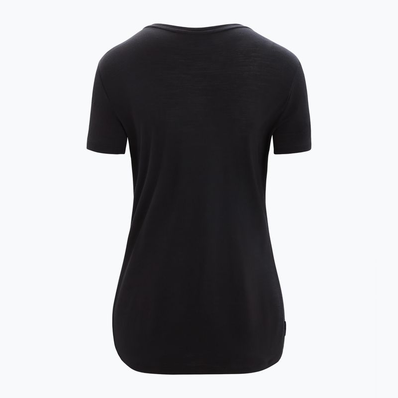 Icebreaker Sphere II moteriški trekingo marškinėliai juodi 7